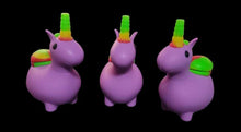 Load image into Gallery viewer, 4" Mini Unicorn Bubbler