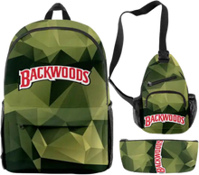 Load image into Gallery viewer, Rolling up the Backwoods Backpack Set