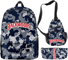 Load image into Gallery viewer, Rolling up the Backwoods Backpack Set