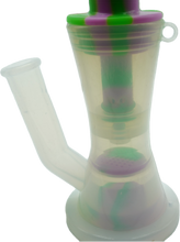 Load image into Gallery viewer, 8" Double Filter Silicone Rig