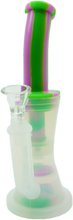 Load image into Gallery viewer, 8" Double Filter Silicone Rig