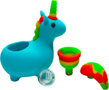 Load image into Gallery viewer, 4" Mini Unicorn Bubbler