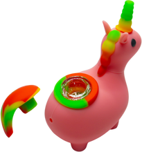 Load image into Gallery viewer, 4" Mini Unicorn Bubbler
