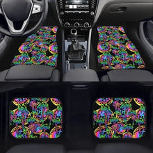 Load image into Gallery viewer, Glowing Psychedelic Car Floor Mats