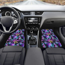 Load image into Gallery viewer, Trippy Weed Car Floor Mats