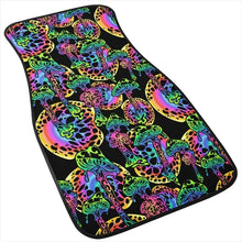 Load image into Gallery viewer, Glowing Psychedelic Car Floor Mats