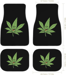 Happy Little Leaf Floor Mats