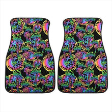 Load image into Gallery viewer, Glowing Psychedelic Car Floor Mats