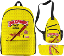 Load image into Gallery viewer, Rolling up the Backwoods Backpack Set