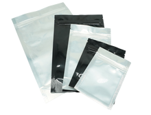 Load image into Gallery viewer, 7g Clear/Black Mylar Bag
