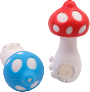 4" Magic Mushroom Pipe