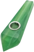Load image into Gallery viewer, Green Fluorite Pipe