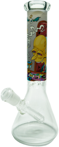10" Simpsons Sesh Straight Bong