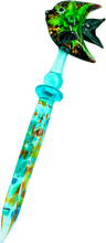 Load image into Gallery viewer, 6&quot; Glass Animal Dab Tool