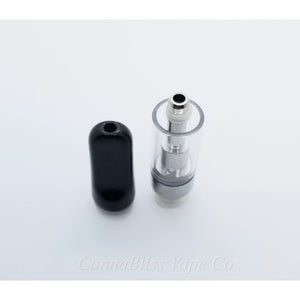 Flat Black Ceramic CCELL Cartridge 0.5ml - CannaBliss Vape Co.