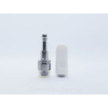 Load image into Gallery viewer, Flat White Ceramic CCELL Cartridge 0.5ml - CannaBliss Vape Co.