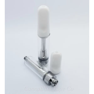 Flat White Ceramic CCELL Cartridge 1ml - CannaBliss Vape Co.