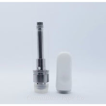 Load image into Gallery viewer, Flat White Ceramic CCELL Cartridge 1ml - CannaBliss Vape Co.