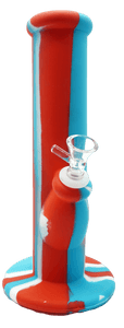 10" Silicone Straight Pipe Bong
