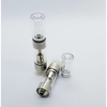 Load image into Gallery viewer, Round Clear Plastic CCELL Cartridge 0.5ml - CannaBliss Vape Co.