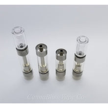 Load image into Gallery viewer, Round Clear Plastic CCELL Cartridge 1ml - CannaBliss Vape Co.