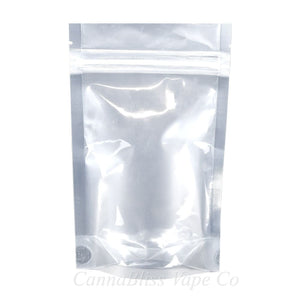 X-Large Clear/Black Mylar Bag - CannaBliss Vape Co.